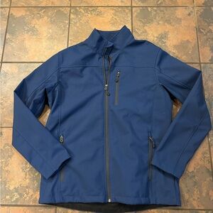 🔴Swiss Tech Men's Navy Windbreaker Jacket